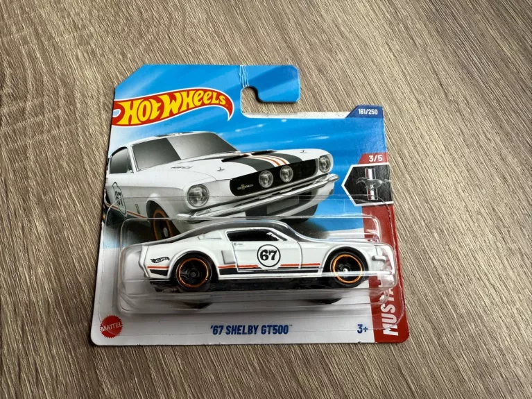67 Shelby GT500 Mustang Hot Wheels