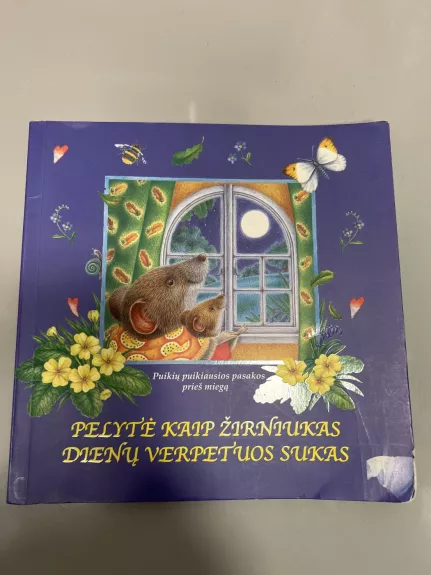 Pelytė kaip žirniukas dienų verpetuos sukas