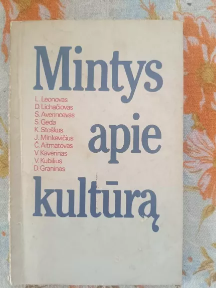 Mintys apie kultūrą