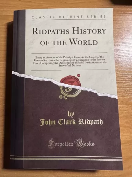 Ridpath's History of the World