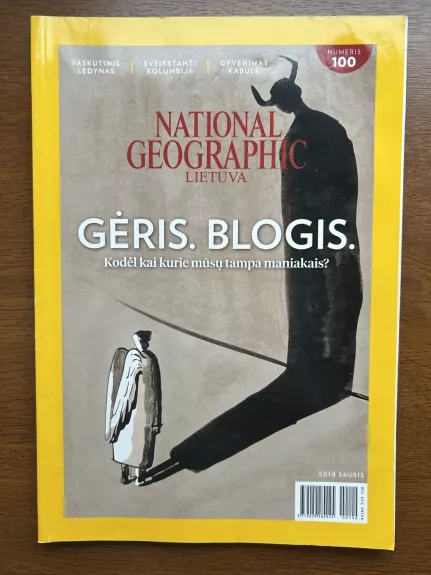 National Geographic 2018 sausis Gėris Blogis