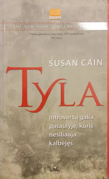 Tyla introvertų galia pasaulyje, kuris nesiliauja kalbėjęs