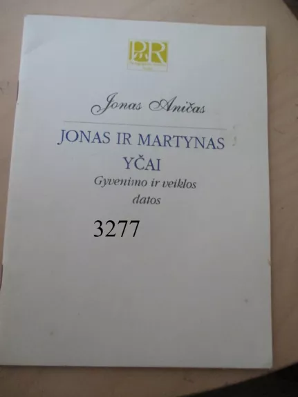 Jonas ir Martynas Yčai: Gyvenimo ir veiklos datos