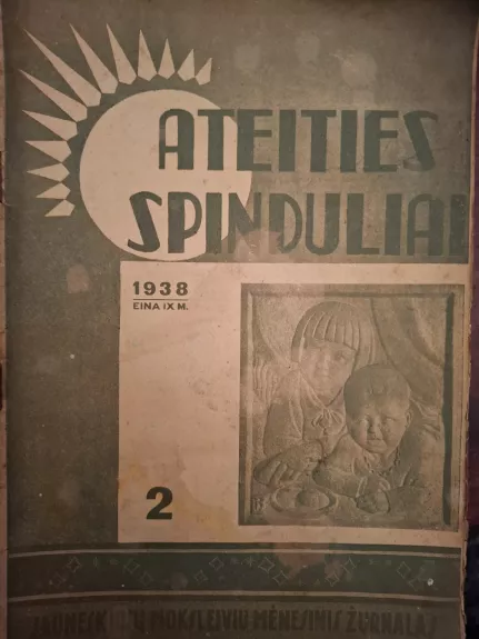 Ateities spinduliai 1938 Nr. 2