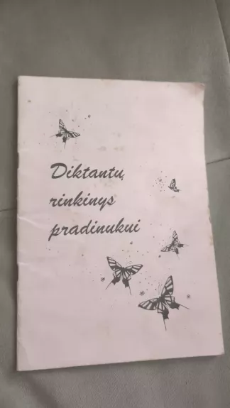 Diktantų rinkinys pradinukui