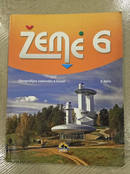 Geografijos vadovėlis Žemė 6 klasei