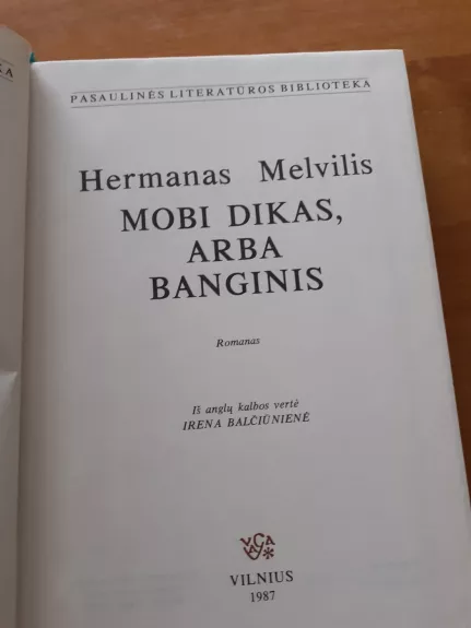 Mobi Dikas, arba Banginis