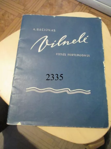 Vilnelė pjesės fortepjonui