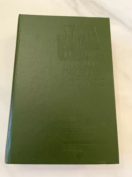 Lietuvių-anglų kalbų žodynas