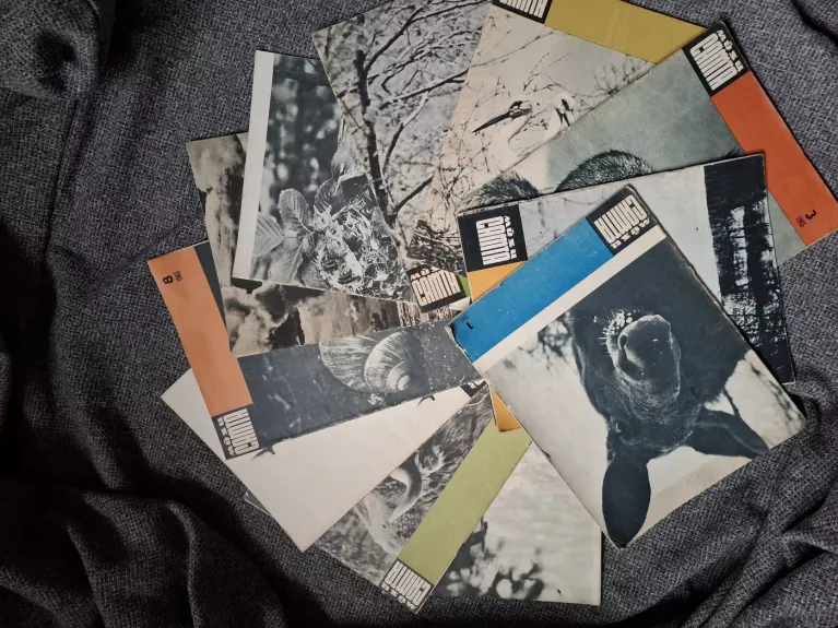 Mūsų gamta, 1965 m. Nr. 1, 2, 3, 4, 5, 6, 7, 8, 9, 11, 12