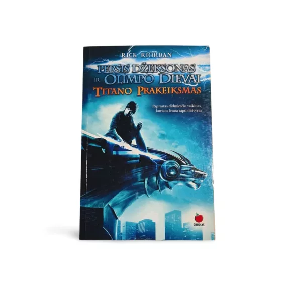 Persis Džeksonas ir Olimpo dievai: titano prakeiksmas (3 – oji knyga)