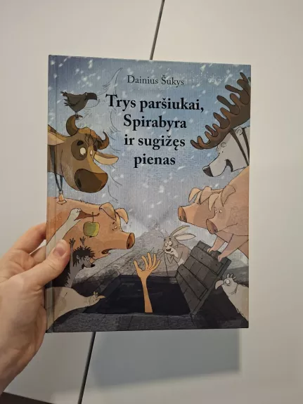 Trys paršiukai, Spirabyra ir sugižęs pienas