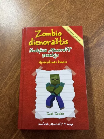 Zombio dienoraštis. Nuotykiai „Minecraft“ pasaulyje. 4. Apsikeitimas kūnais