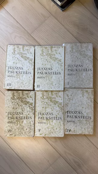 Juozas Paukštelis RAŠTAI. 1-6 tomai