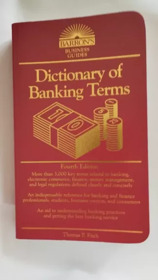 Dictionary of banking terms