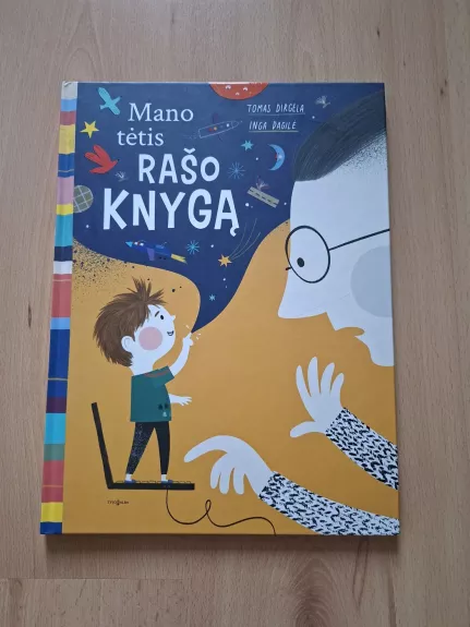 Mano tėtis rašo knygą