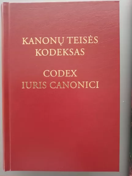 Kanonų teisės kodeksas. Codex Iuri Canonici
