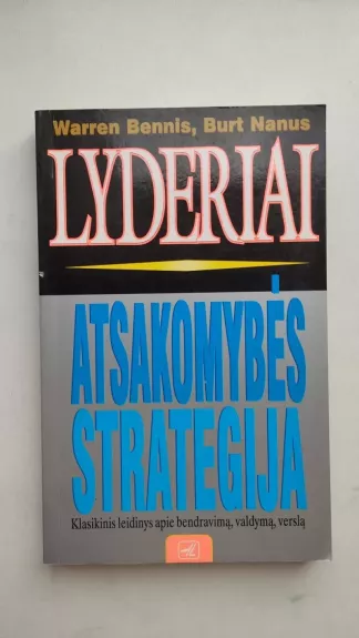 Lyderiai. Atsakomybės strategija