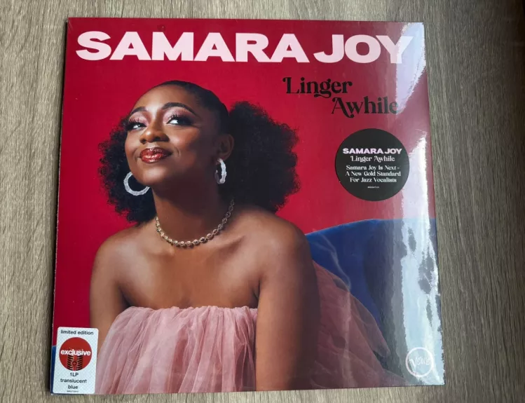 Samara Joy – Linger Awhile Blue Lp