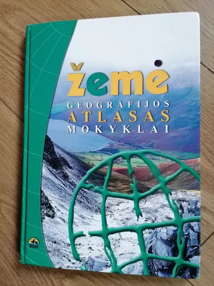 Žemė geografijos atlasas mokyklai