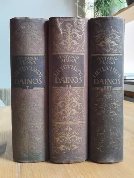 Lietuviškos dainos (3 tomai)