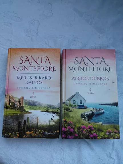 Deverilų šeimos saga 1,2 knygos