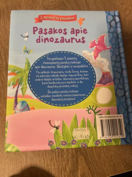 Pasakos apie dinozaurus: 5 minučių pasakos