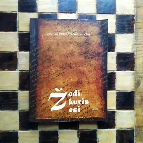 Žodi, kuris esi. Esė, pokalbiai, studija