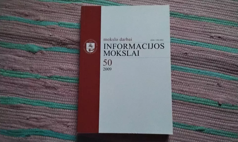 Informacijos mokslai : mokslo darbai T.50