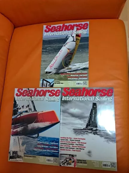 Trys žurnalai Seahorse