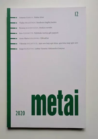Metai, 2020 m. Nr. 12