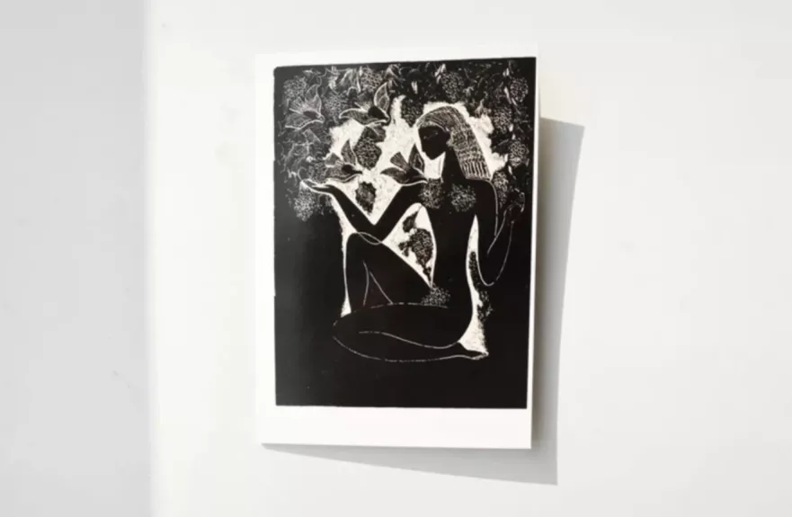 Stasio Krasausko grafikos atvirukas