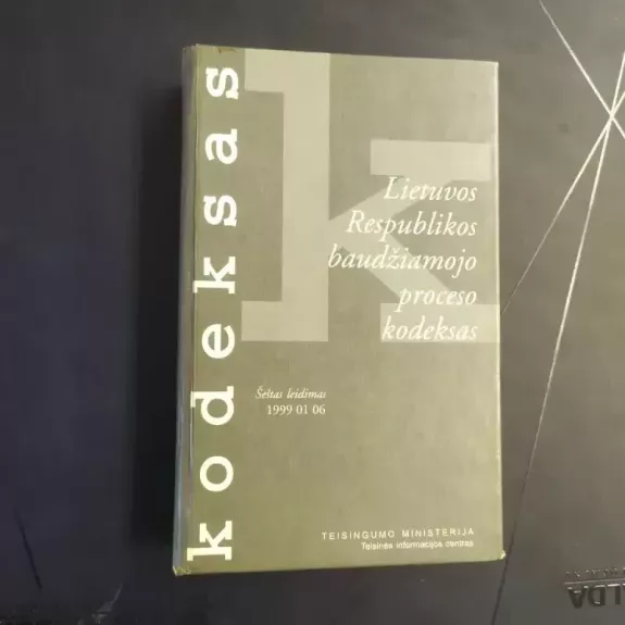 Lietuvos Respublikos baudžiamojo proceso kodeksas