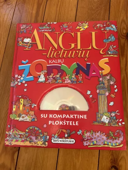 Anglų - Lietuvių kalbų žodynas su kompaktine plokštele