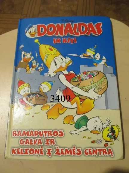 Donaldas ir kiti.  Ramaputros galva ir kelionėį žemės centrą