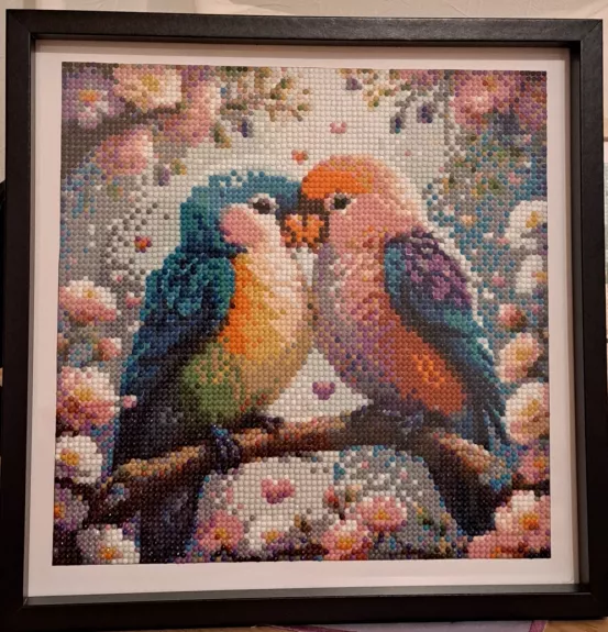 Deimantinės mozaikos paveikslas