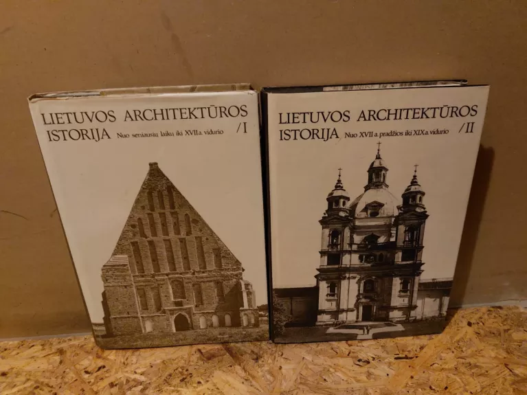 Lietuvos architektūros istorija (I ir II tomai