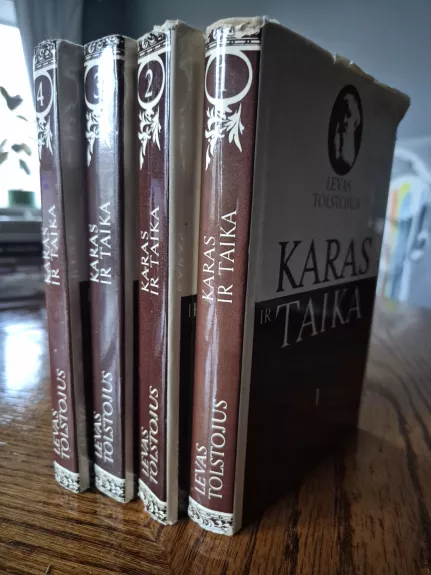 Karas ir taika 1-4 tomai