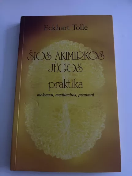 Šios akimirkos jėgos praktika. Mokymai, meditacijos, pratimai