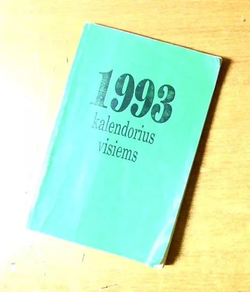 1993 kalendorius visiems