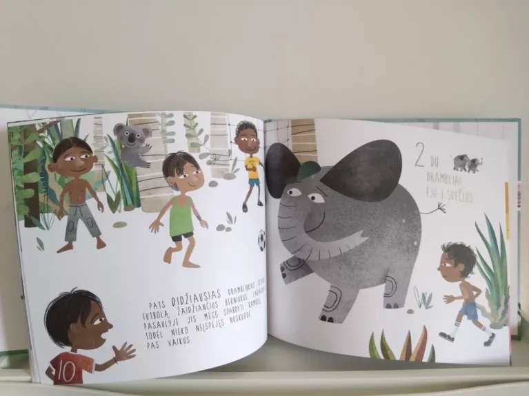 Drambliai ėjo į svečius