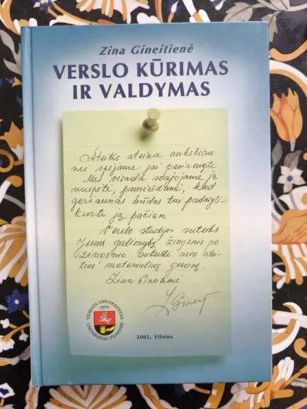Verslo kūrimas ir valdymas