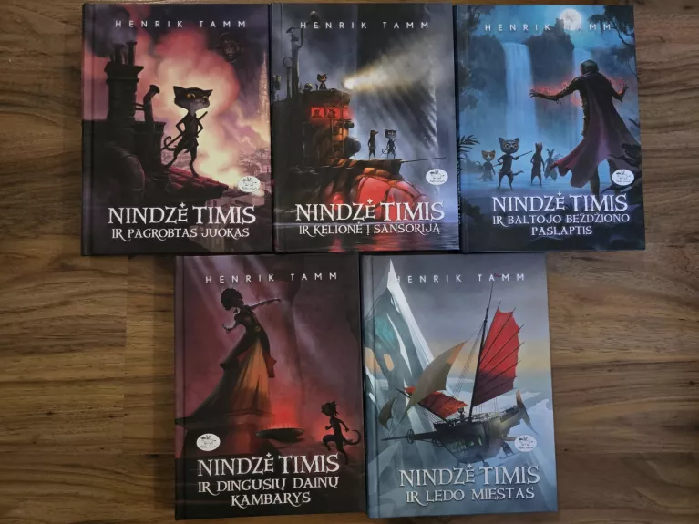 Nindzė Timis knygų serija