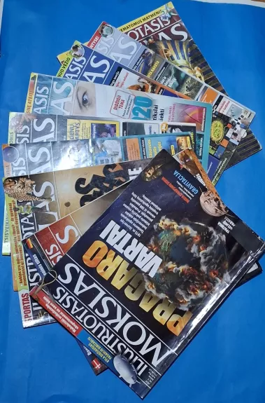 Iliustruotasis mokslas, 9 žurnalai, 2010- 2015 leidimo