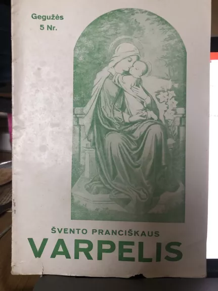 Švento pranciškaus VARPELIS   1933m. gegužės 5nr.