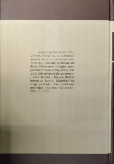 Dr.Algirdas Vokietaitis. Raštai