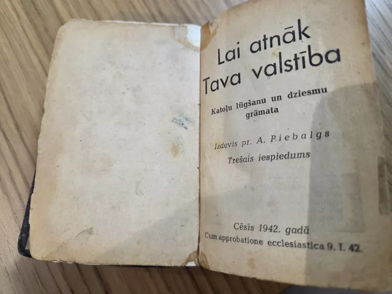 Lai atnak tava valstiba