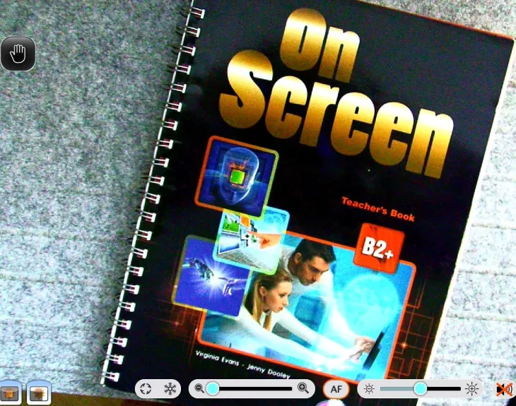 On sreen teahers book B+