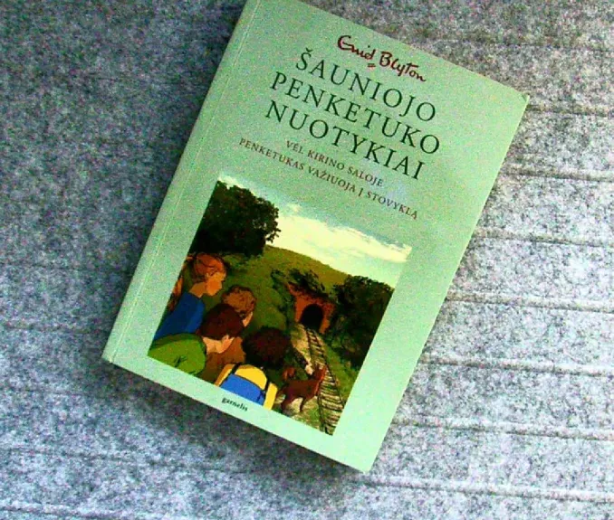 Šauniojo penketuko nuotykiai. 3 knyga. Vėl Kirino saloje. Penketukas važiuoja į stovyklą