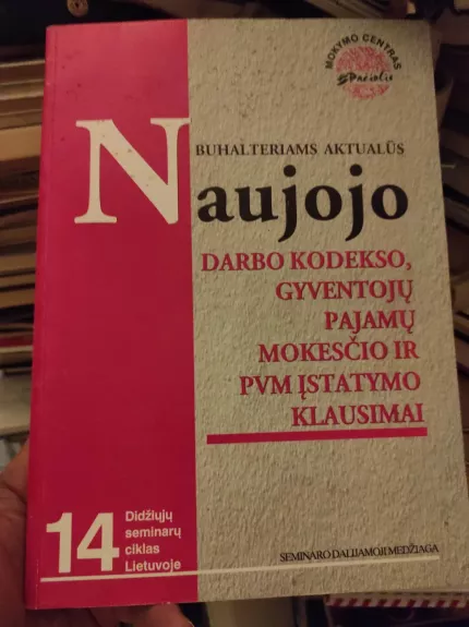 Naujojo darbo kodekso taikymas įmonėje